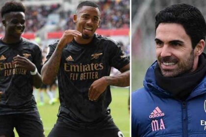 'I'm playing with a smile on my face': Gabriel Jesus credits Arteta for making him love football once again insisting he wasn't 'happy' at city