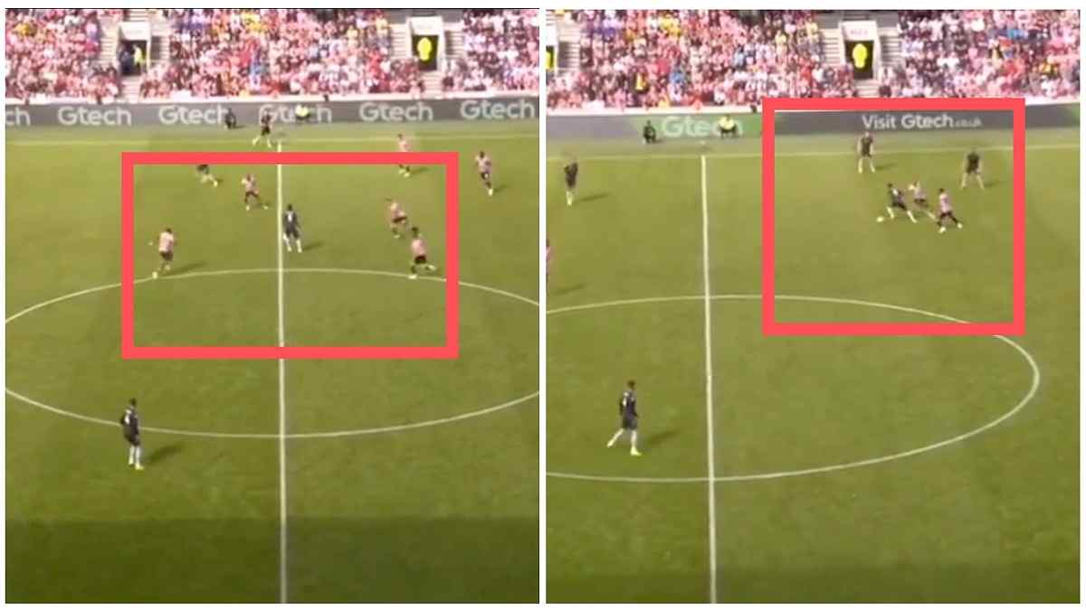 Watch: Moment Fans cheer on Thomas Partey as he calmly 'dummies' four Brentford players, proving why he's the press resistance king