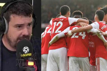 'They can't win the league': Pundit Alex Crook insists Arsenal will drop and can't win the league as their squad is 'weak'
