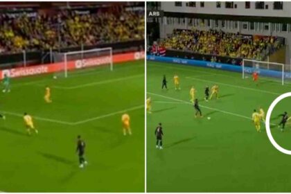 Watch: Arsenal made 17 passes in the build-up to Saka's goal against Bodo-Glimt