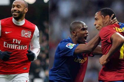 'He wasn't at my level': Samuel Eto'o claims Henry was hyped only because he played for France, adding he was better than him