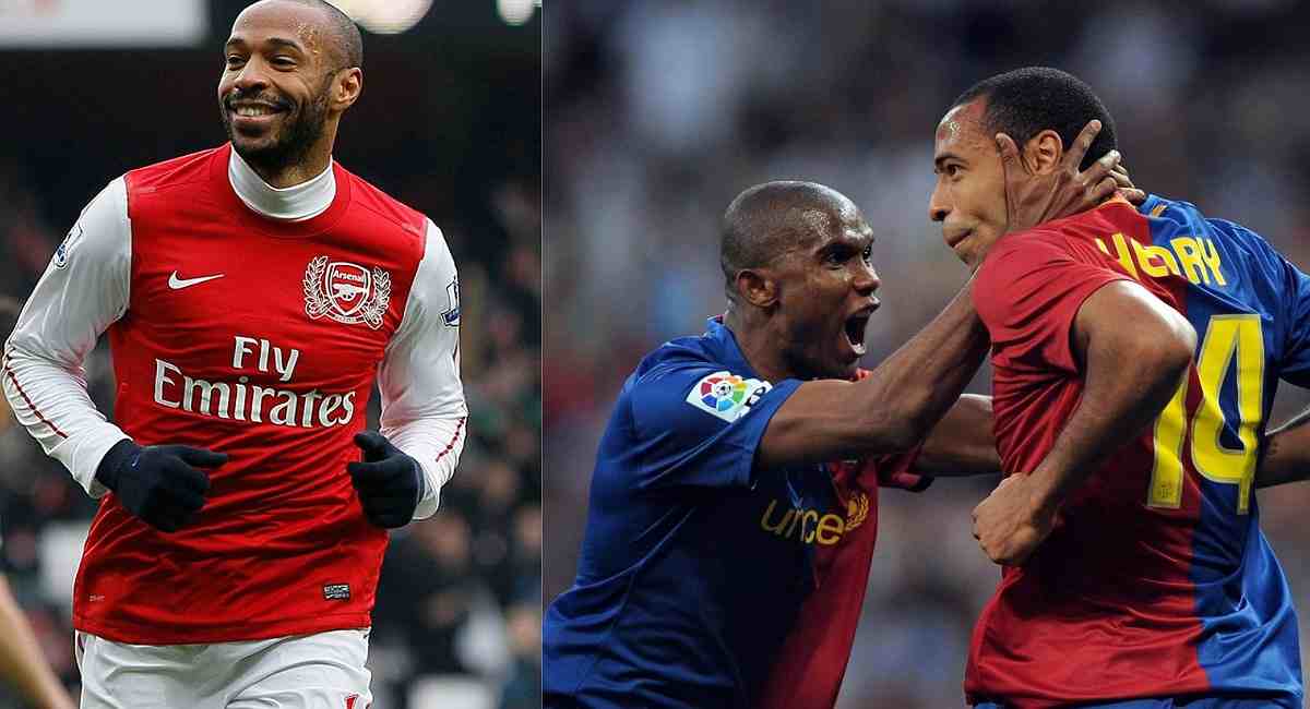 'He wasn't at my level': Samuel Eto'o claims Henry was hyped only because he played for France, adding he was better than him