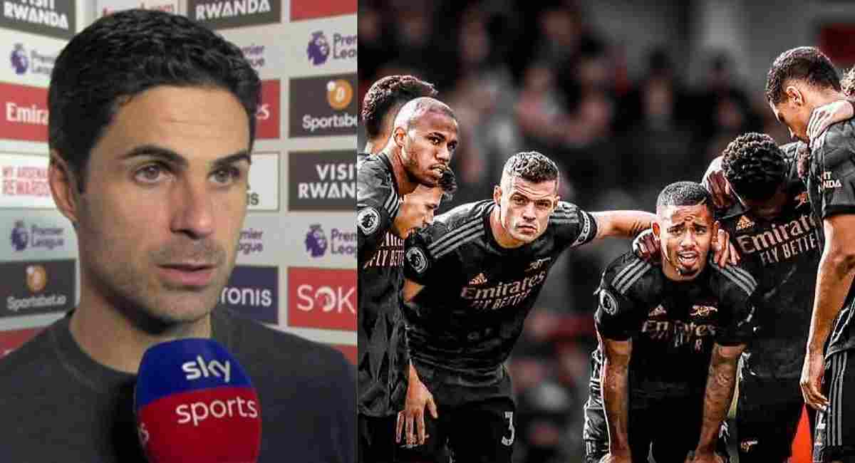 'No complaints, we had chances but failed to score': Arteta blames his team for dropping points not referee