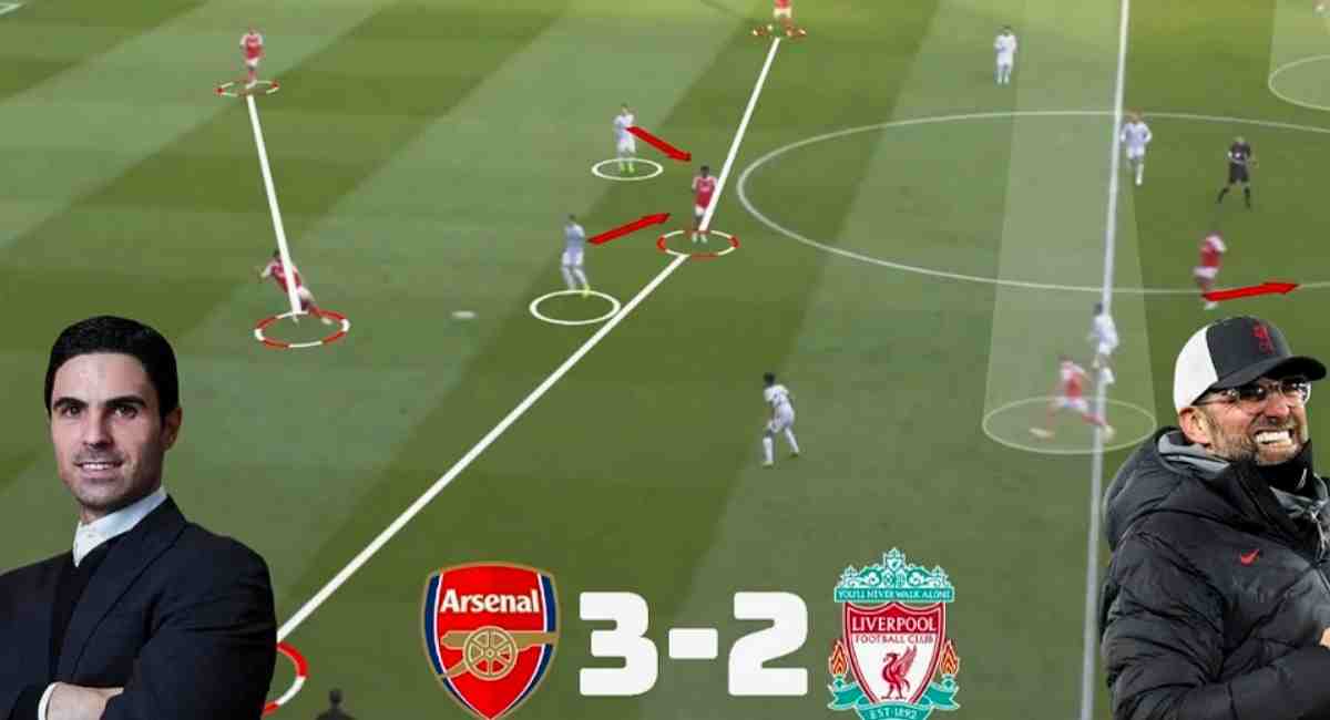 Watch: How Arteta's tactical masterclass over Klopp won Arsenal the game