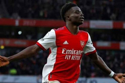 Saka has agreed to a new £200,000-per-week Arsenal contract