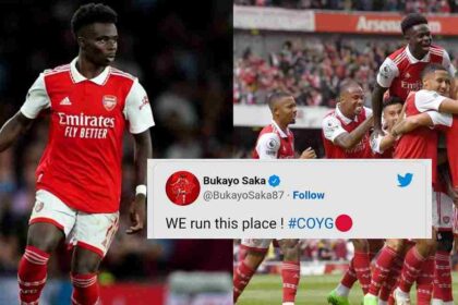 "We run this place": Bukayo Saka mocks Tottenham Hotspur making them understand 'London is red'