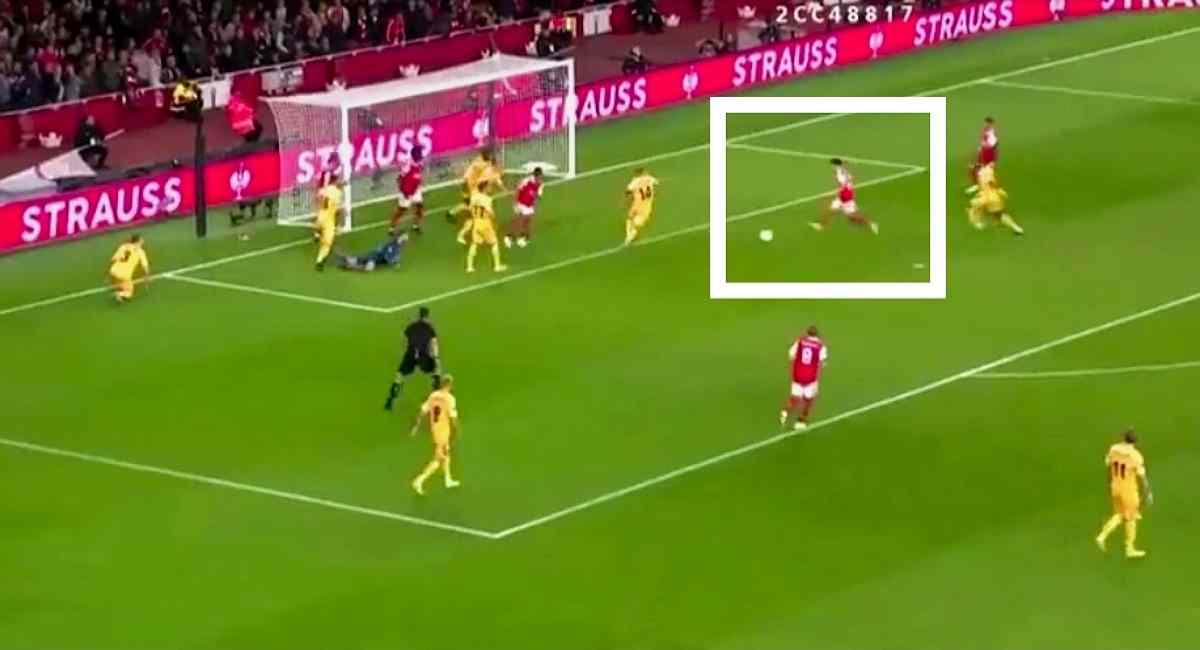 Watch: Fabio Vieira scores his second goal of the season to make it 3-0 for Arsenal against Bodo/Glimt