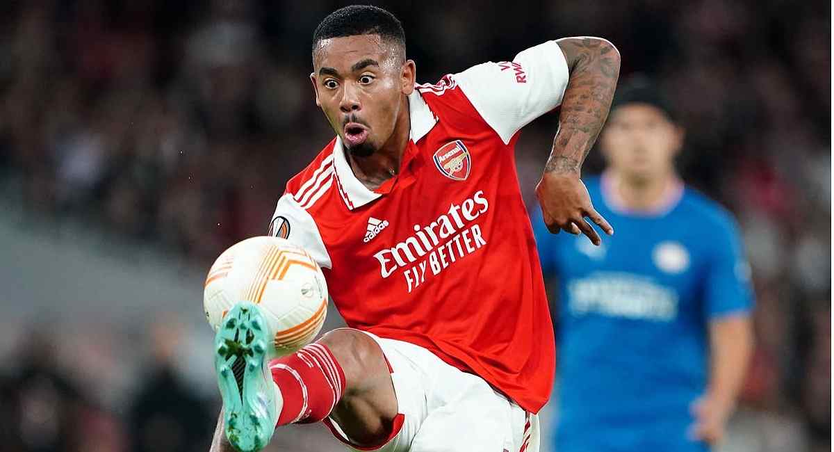'I'm enjoying life in the Arsenal shirt a lot': Gabriel Jesus dismisses claims he is tiring and insists he is ready to play 70 games