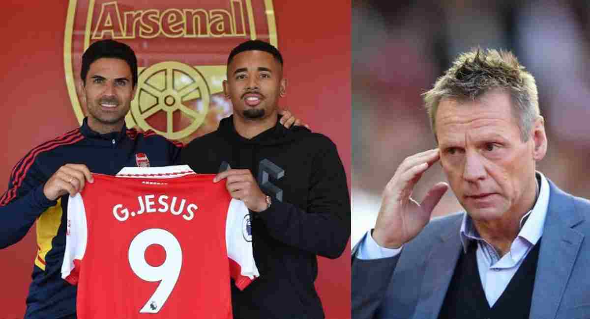 'The only reason they are top is because of him': Stuart Pearce insists Arsenal would have been 4th on the league if City hadn't sold them Gabriel Jesus