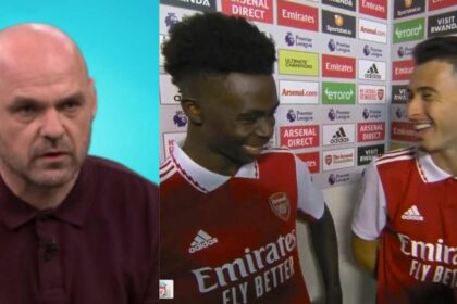 'They're direct and relentless': Danny Murphy praises Saka and Martinelli, claiming they can cause problems for any defense in the world