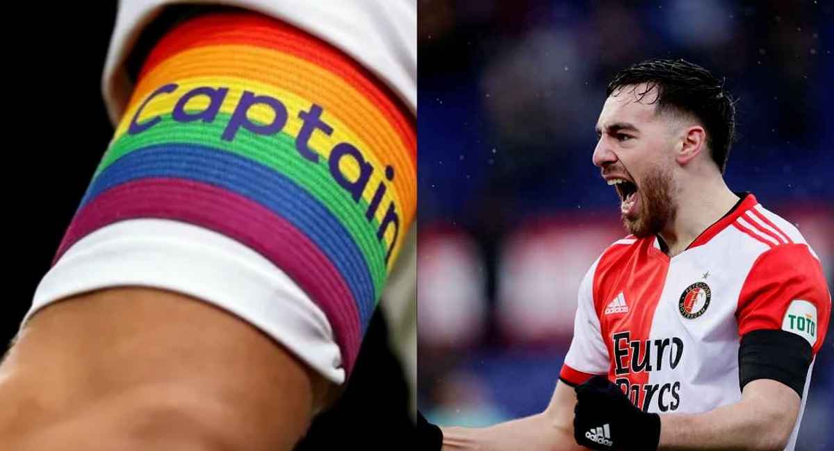 'I respect everyone but my religious beliefs wouldn't allow me': Feyenoord skipper Orkun Kokcu explains why he decided not to wear rainbow armband