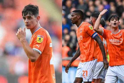 On Loan Arsenal wonder kid Charlie Patino named Man Of The Match for Blackpool against Preston