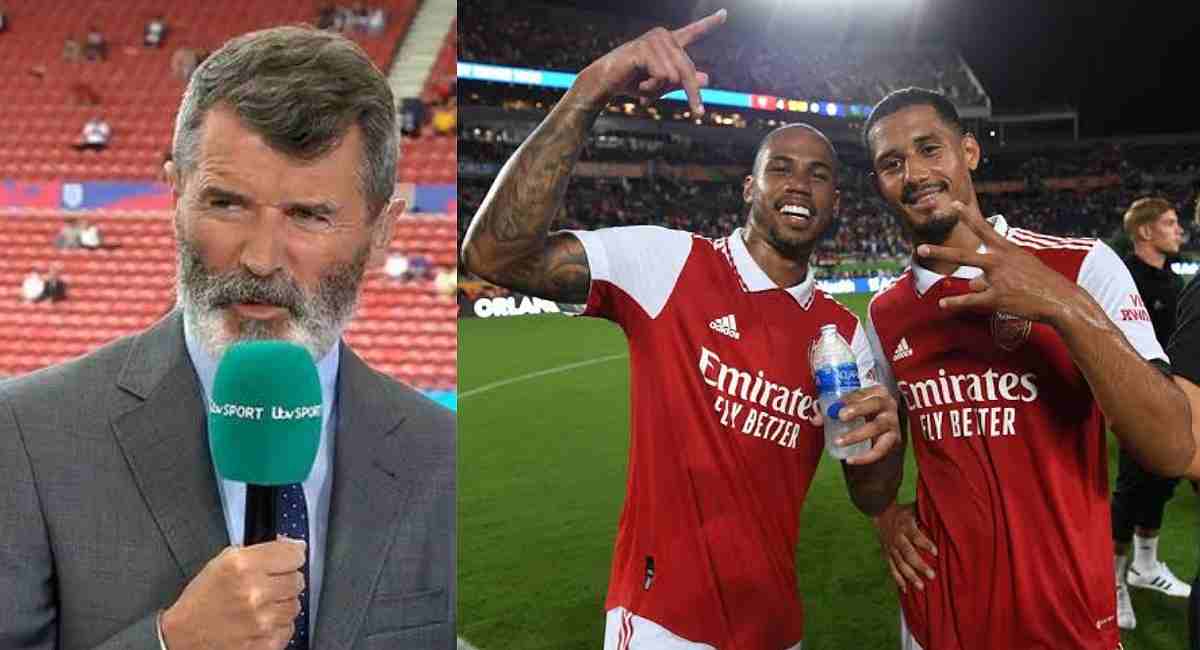 'They’ve got mistakes in them': Roy Keane believes Arsenal can win the Premier League if Saliba and Magalhaes stop making errors