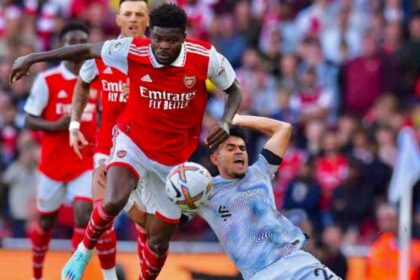 Watch: Thomas Partey's dominant display in midfield against Liverpool