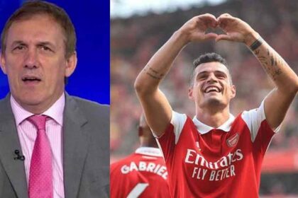 He could get a statue': Tony Cascarino suggests Arsenal building Granit Xhaka a statue outside the Emirates