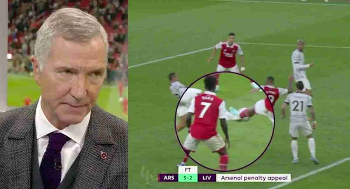 'It's never a penalty, Jesus throws himself to the ground': Ex Liverpool Graeme Souness 'fumes' at var's decision to award Arsenal a penalty