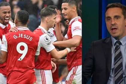'They haven’t proven it yet': Gary Neville not convinced with Arsenal insisting world cup break will likely see them slip