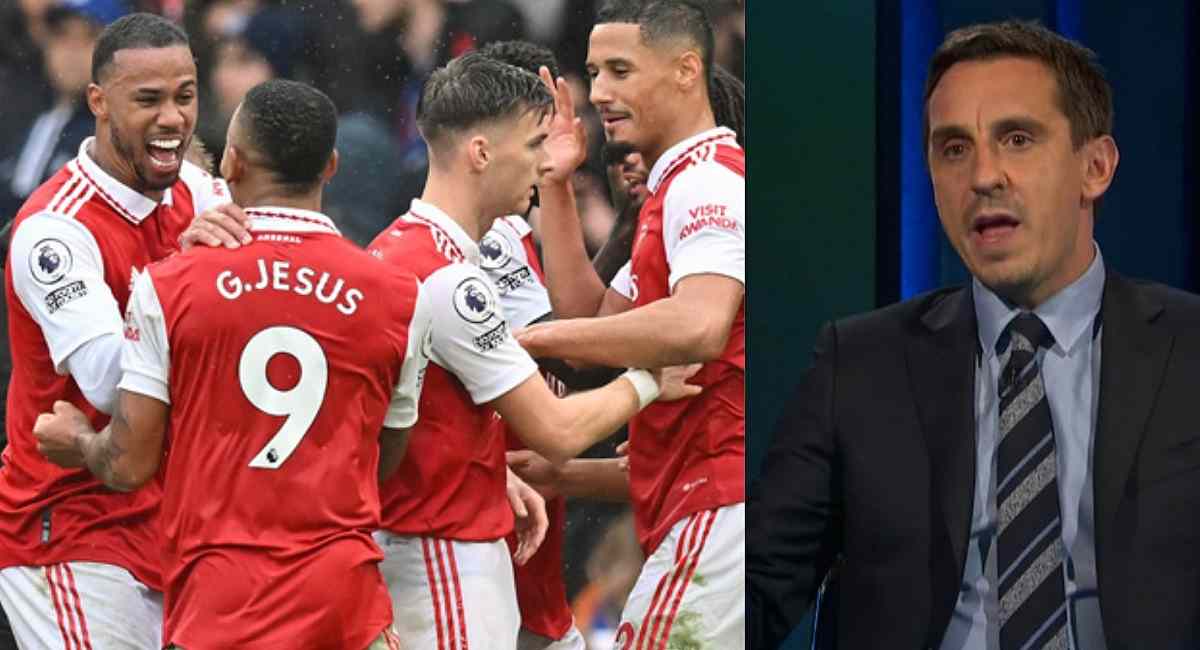 'They haven’t proven it yet': Gary Neville not convinced with Arsenal insisting world cup break will likely see them slip