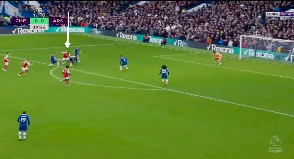 Watch: Gabriel Jesus making Chelsea defenders 'fall like flies' with an amazing dazzling run
