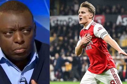 "The more I see this player the more I like him": 'Controversial' pundit Garth Crooks reveals his admiration for Martin Odegaard