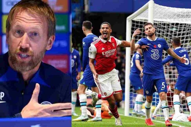Graham Potter has praised Arsenal's model and admits he wants the same treatment at Chelsea.