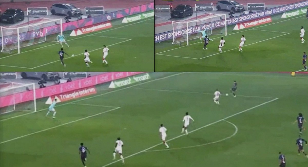 Watch: Nuno Tavares shocking miss from just 5 yards out against Monaco