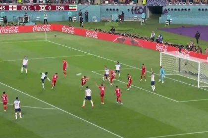 Watch: Bukayo Saka's 'bullet of a goal' against Iran as England won 6-2