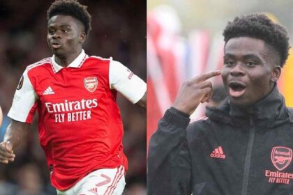 Bukayo Saka becomes the third youngest player to reach 20 assists in the Premier League