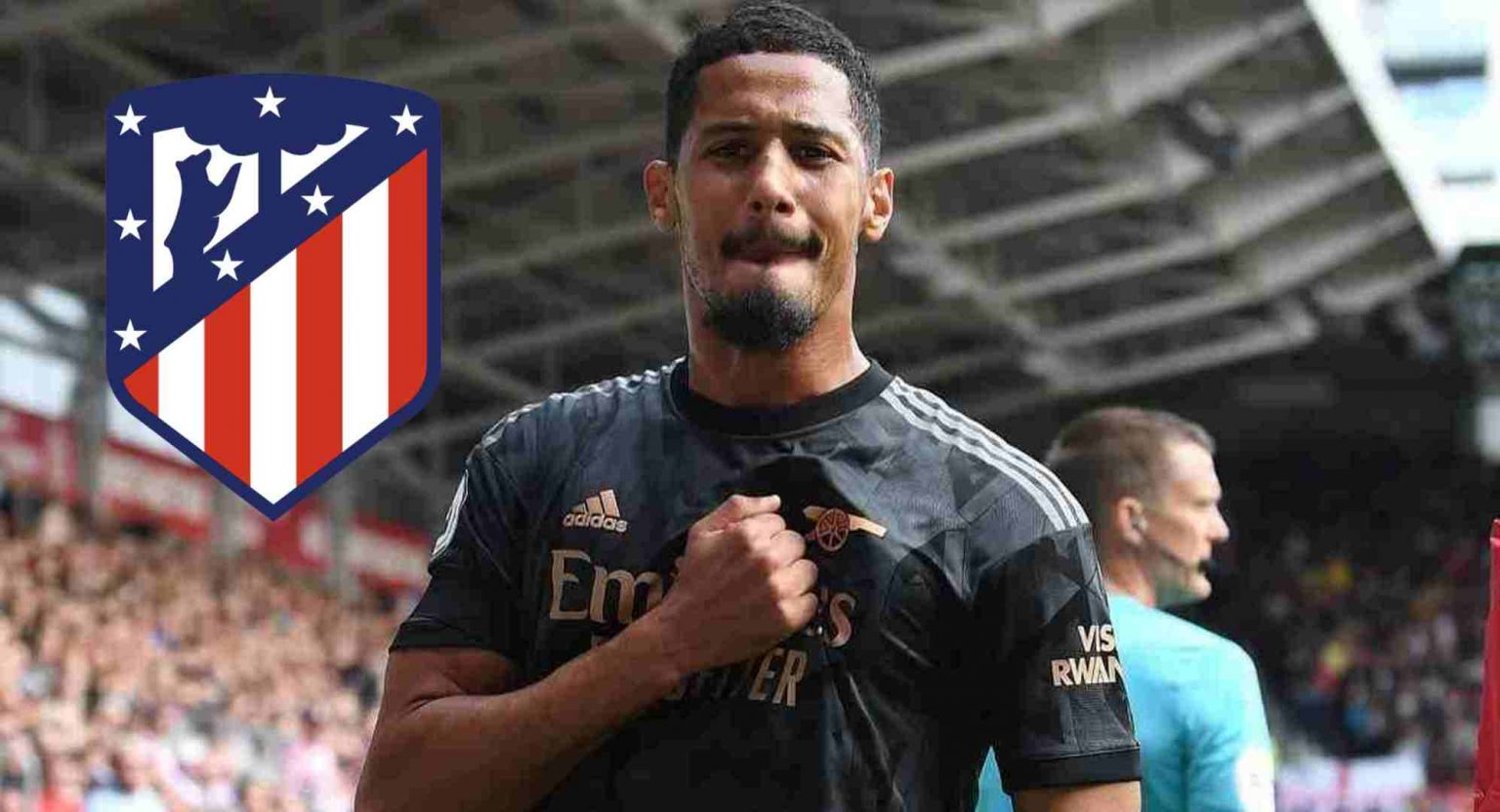 Atletico Madrid eyeing a possible move for Arsenal's William Saliba