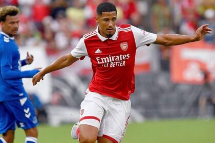 William Saliba yet to reach an agreement after been offered a new contract by Arsenal