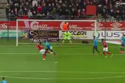 Watch: Arsenal loanee Folarin Balogun scores his 9th goal of the season for Reims with a lovely volley