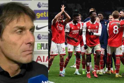 'They are ready to fight for the title': Conte snubs Manchester United tipping Arsenal as favourites to win the EPL, following his team's defeat