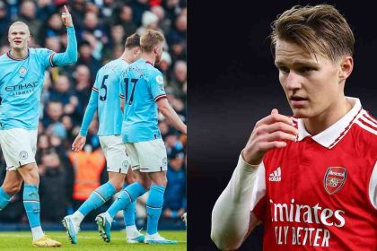 'We don't care about City': Odegaard insists Arsenal are solely focused on themselves and are not pressured by Manchester City