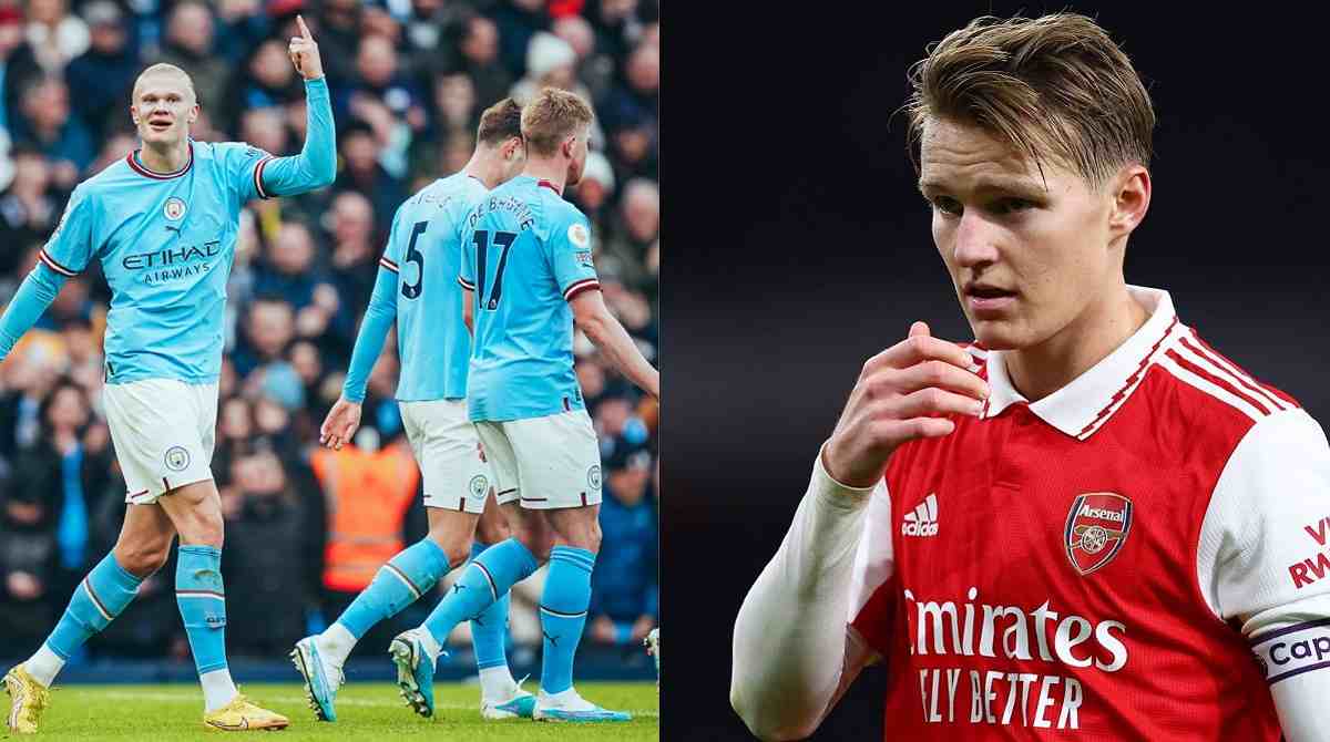 'We don't care about City': Odegaard insists Arsenal are solely focused on themselves and are not pressured by Manchester City