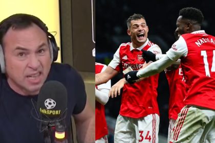 'They're not': Pundit tears apart Man Utd insisting they're nowhere near Arsenal in the title race after failing to beat leeds