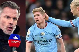 'I’m not sure it will happen': Jamie Carragher insists there's no way 'inconsistent' Man City can overtake Arsenal