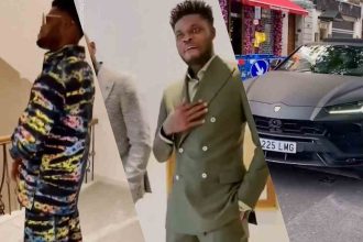Watch as Thomas Partey flaunts his expensive custom wears and luxurious cars in trendy video