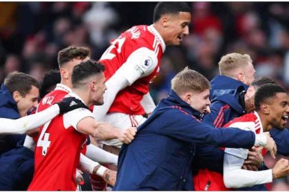 Arsenal set to be punished as FA launch an investigation into their celebrations following Reiss Nelson 97th minute winner