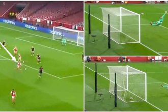 Watch: Freda Maanum scores an absolute beauty for Arsenal to dump Bayern Munich out of the UEFA Women's Champions League