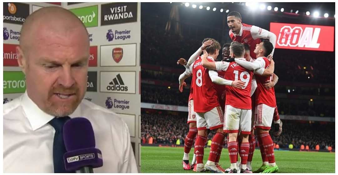 They're top of the league for a reason": Everton manager Sean Dyche heaps praises on Arsenal, tipping them to win the league following his side's defeat
