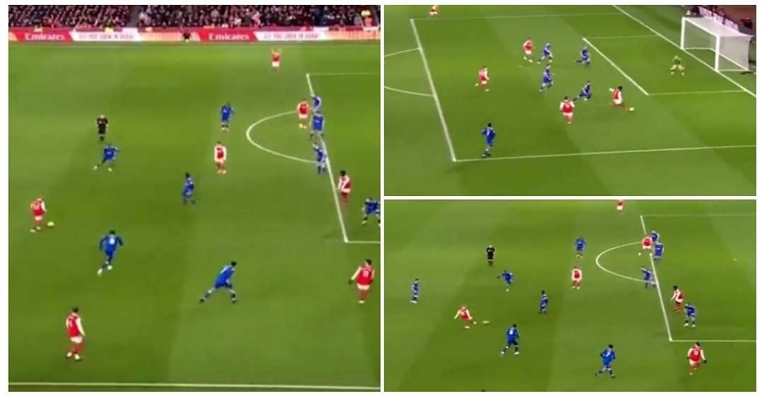 Watch: Zinchenko magnificent pass to Saka for Arsenal's first goal shows why Arteta prefers him over Kieran Tierney