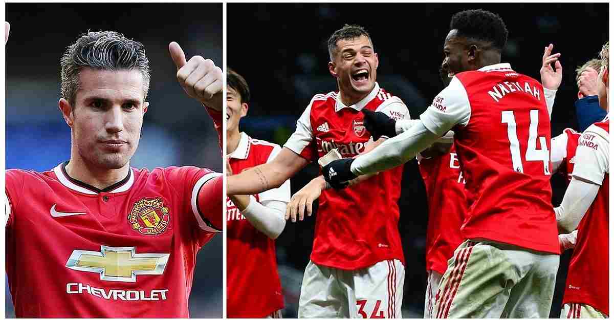 'I’m happy for them to win it': Ex Man Utd player Robin Van Persie backs Arsenal to win the league ahead of Manchester City