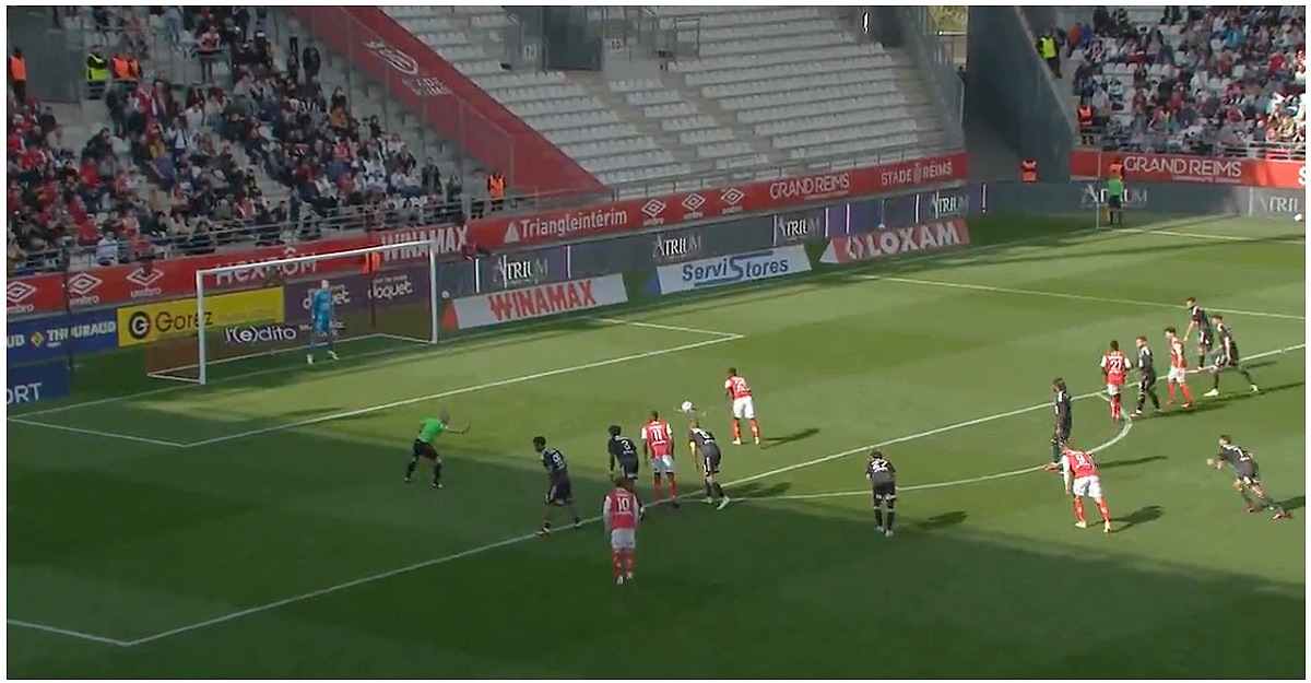 Arsenal loanee Folarin Balogun scores his 18th league goal to secure a point for Reims in the 91st minute