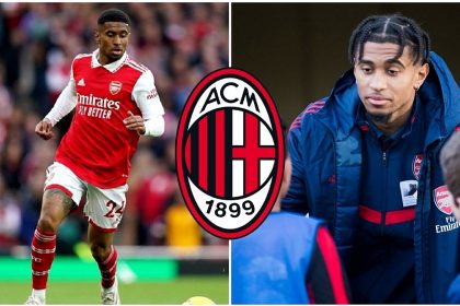 AC Milan seriously considering signing Arsenal’s Reiss Nelson for free this summer