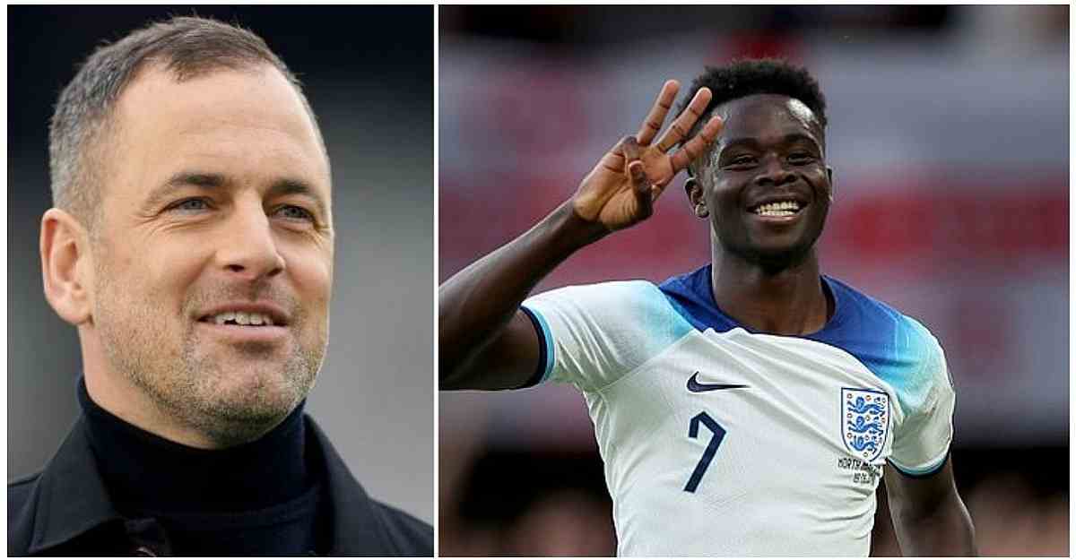 Face of English football’s future': Ex Chelsea player Joe Cole heaps massive praises on Saka following his Hat-trick against North Macedonia