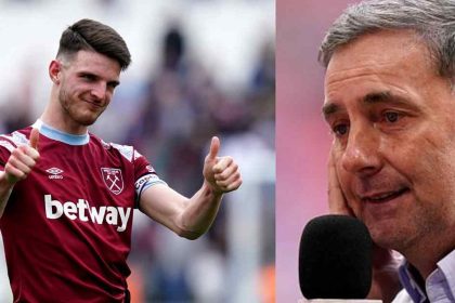 'I am not sure if they finish top four next season': Don Hutchison insists Declan Rice will be making a mistake if he joins Arsenal