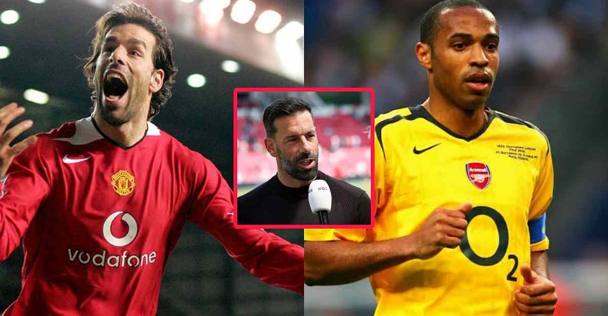 'He pushes you to your limit': Van Nistelrooy reveals his rivalry with Thierry Henry actually made him a better player at Man Utd