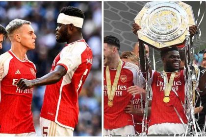 'Sorry Thomas': Fans apologize to Partey for wanting him gone following a warrior performance against Man City in Community Shield victory