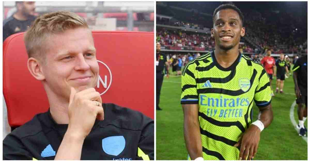 'Better than me': Zinchenko insists new signing Jurrien Timber is actually a good signing for Arsenal