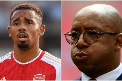 'Those are the margins': Club legend Ian Wright urges Gabriel Jesus to be more clinical Infront of goal in-order to challenge Manchester City